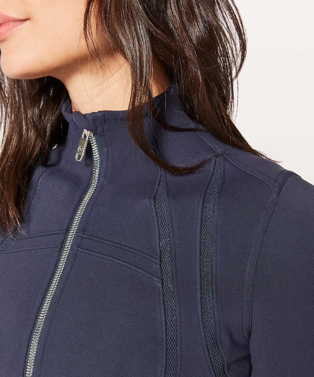 Lululemon Define Jacket Wing Mesh - Midnight Navy