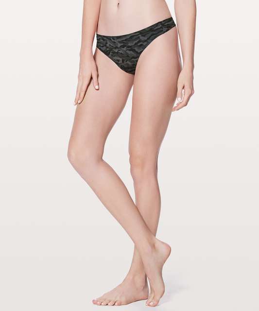 Lululemon Namastay Put Thong II - Dark Adobe - lulu fanatics