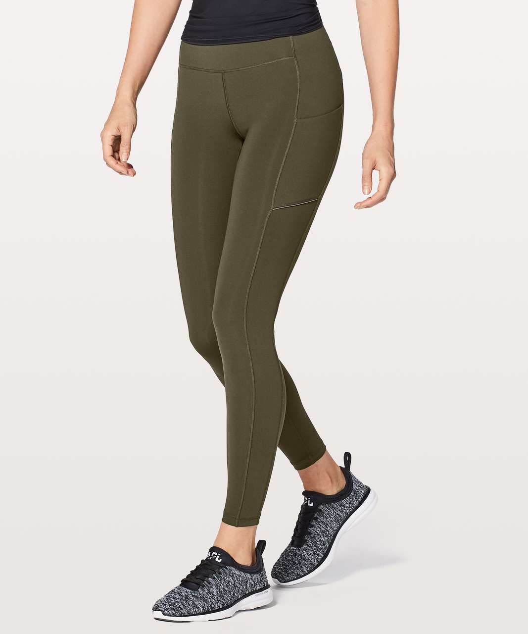 olive green lululemon leggings