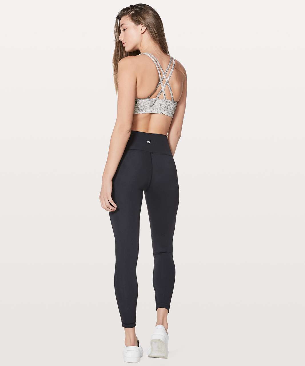 Lululemon Energy Bra Laced - Antiqued Alpine White Multi