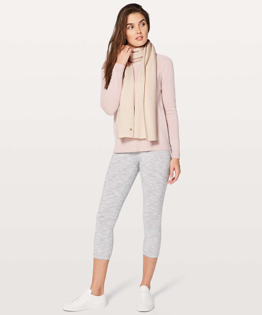 Lululemon Cozy Up Scarf - Heathered Angel Wing