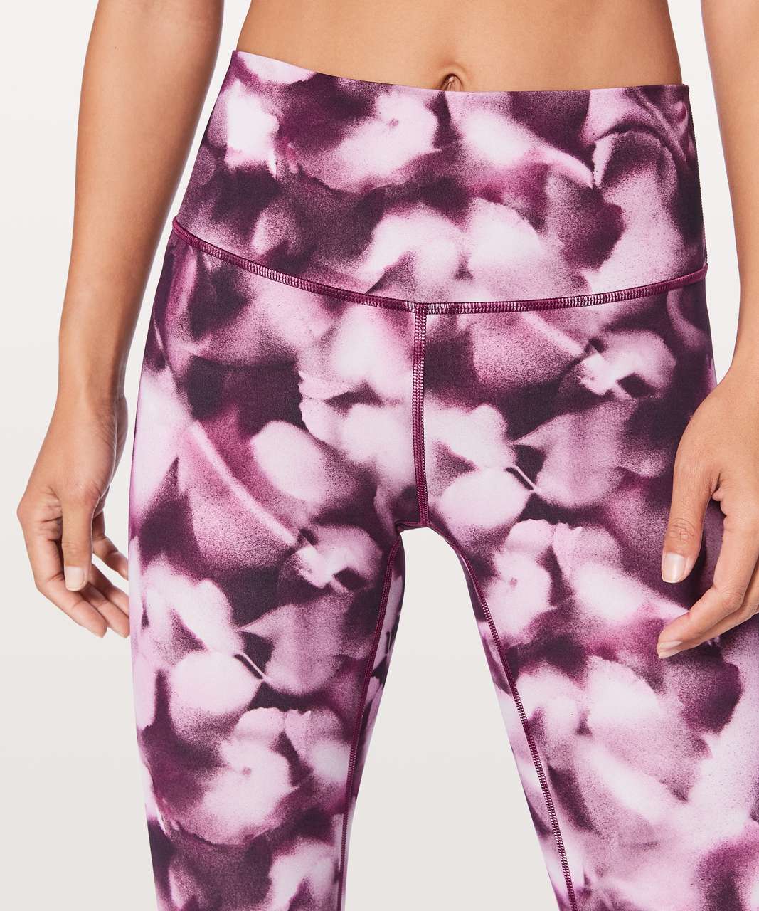 Lululemon 28” Wunder Under HR Tight *F Lux LW5AQOS EIKO Pink Print