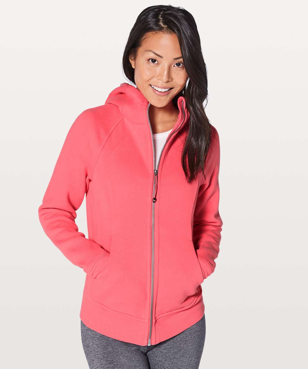 lululemon red scuba hoodie