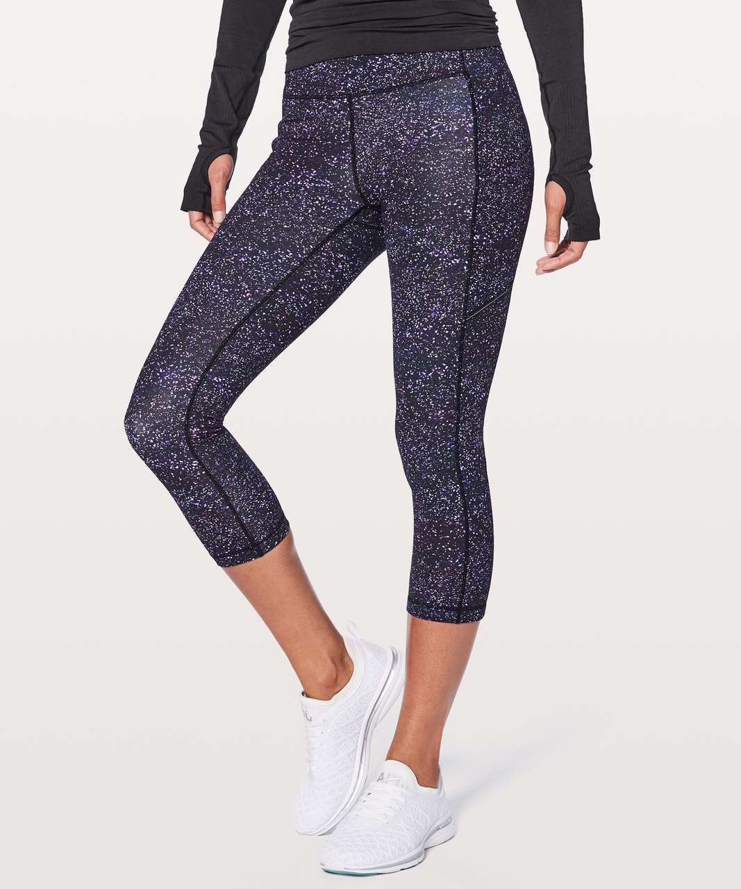 Lululemon Speed Up Crop 21 - Crystalline Multi - lulu fanatics