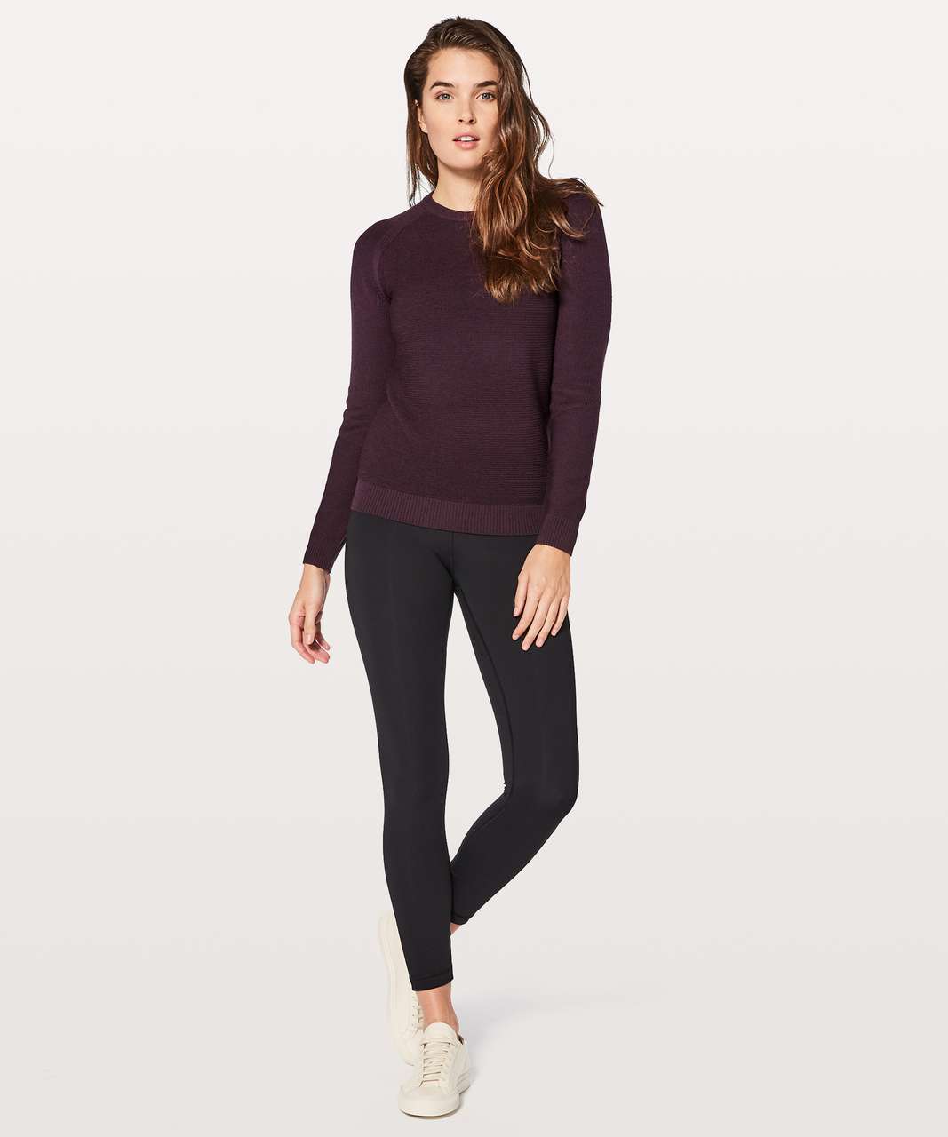 Lululemon Simply Wool Sweater - Black Cherry