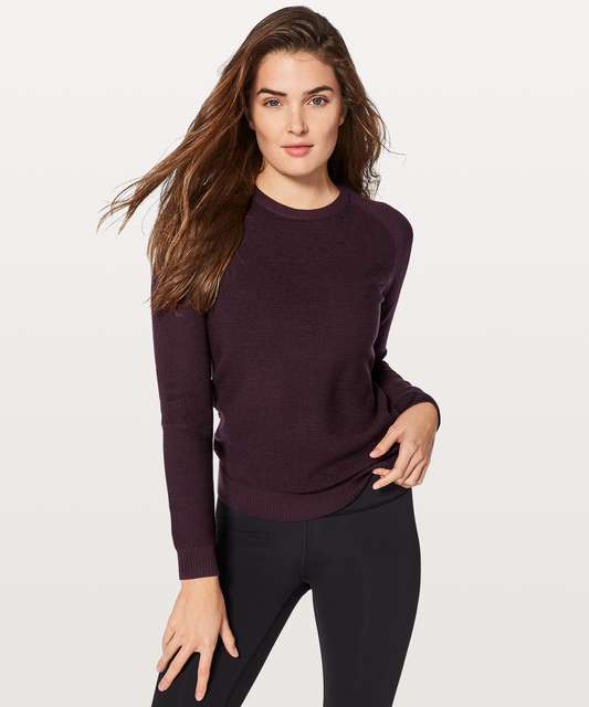 Wool sweatshirt Lululemon Black size 2 US in Wool - 35401749