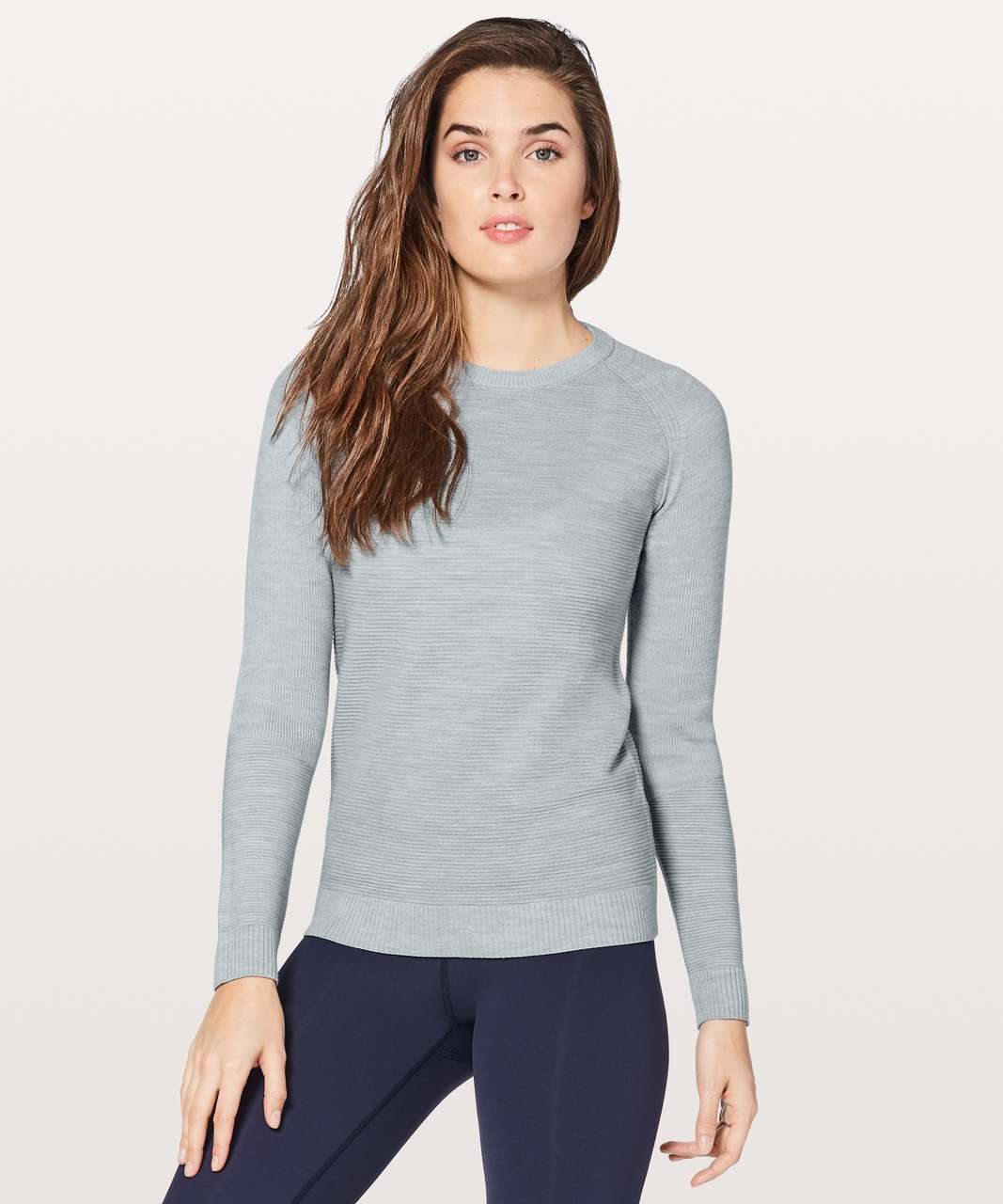 Lululemon Simply Wool Sweater - Heathered Starlight - lulu fanatics