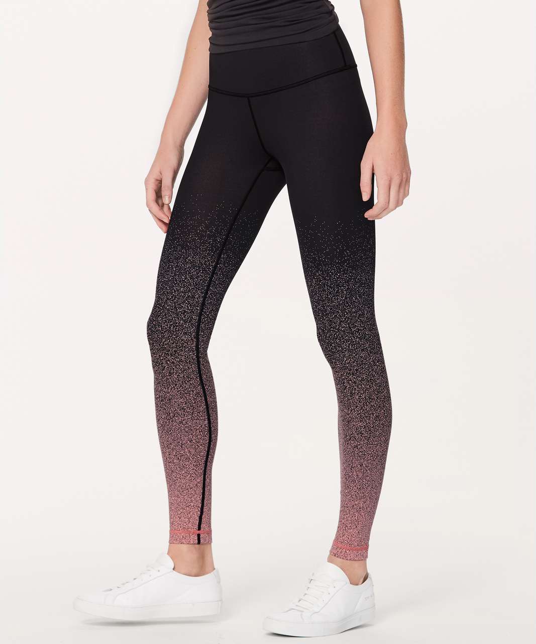 Lululemon Wunder Under Hi-Rise Tight (Ombre Speckle) 28 - Ombre Speckle  Stop Jacquard Luon Black Yum Yum Pink - lulu fanatics