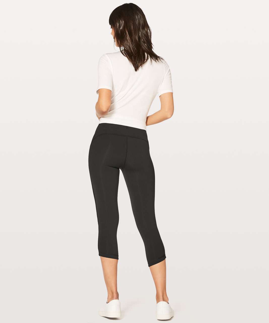 Lululemon Wunder Under Crop (Hi-Rise) *Full-On Luxtreme 21 - Black - lulu  fanatics