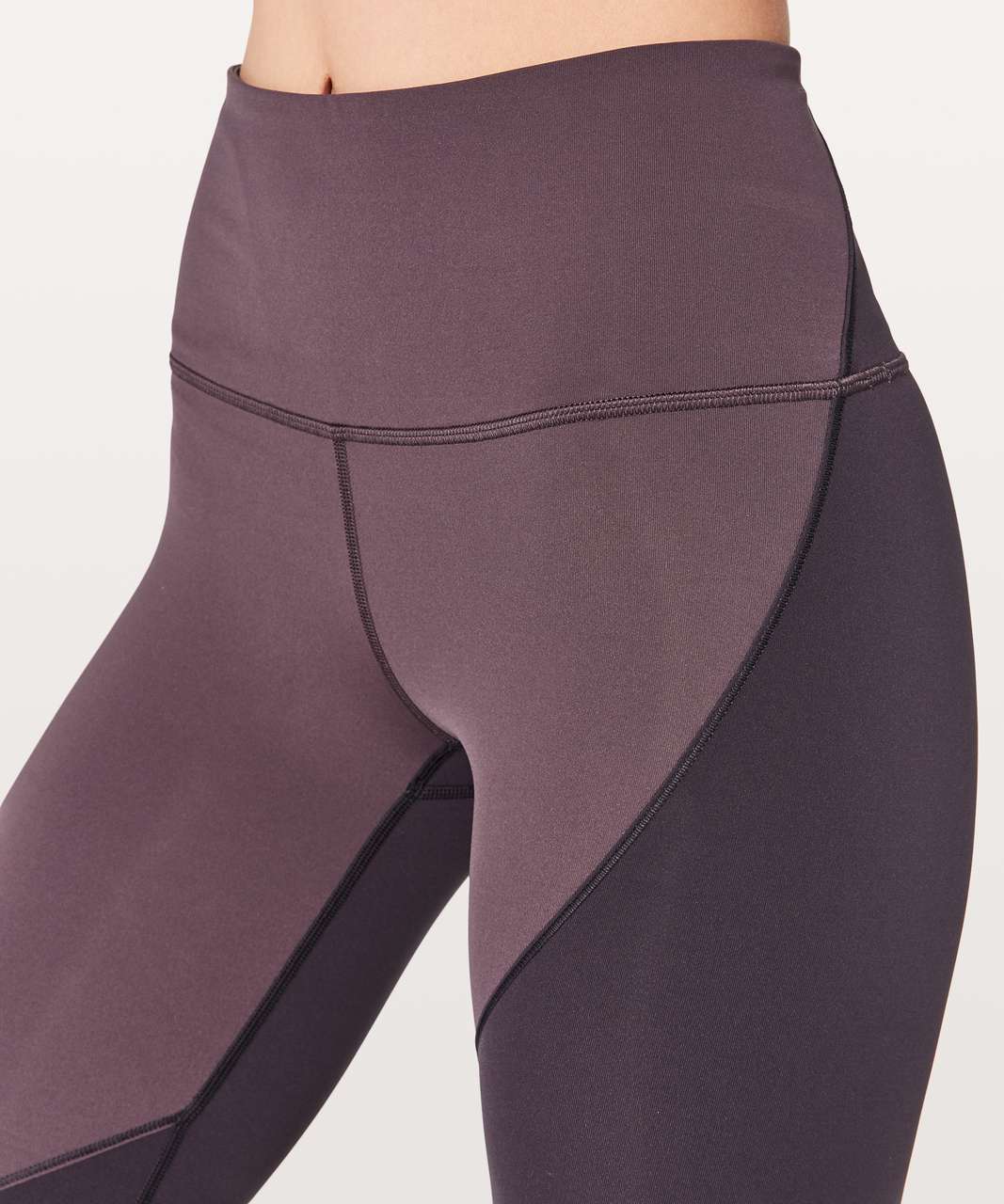 LULULEMON Wunder Under Hi-Rise Special Edition Purple Colorblock