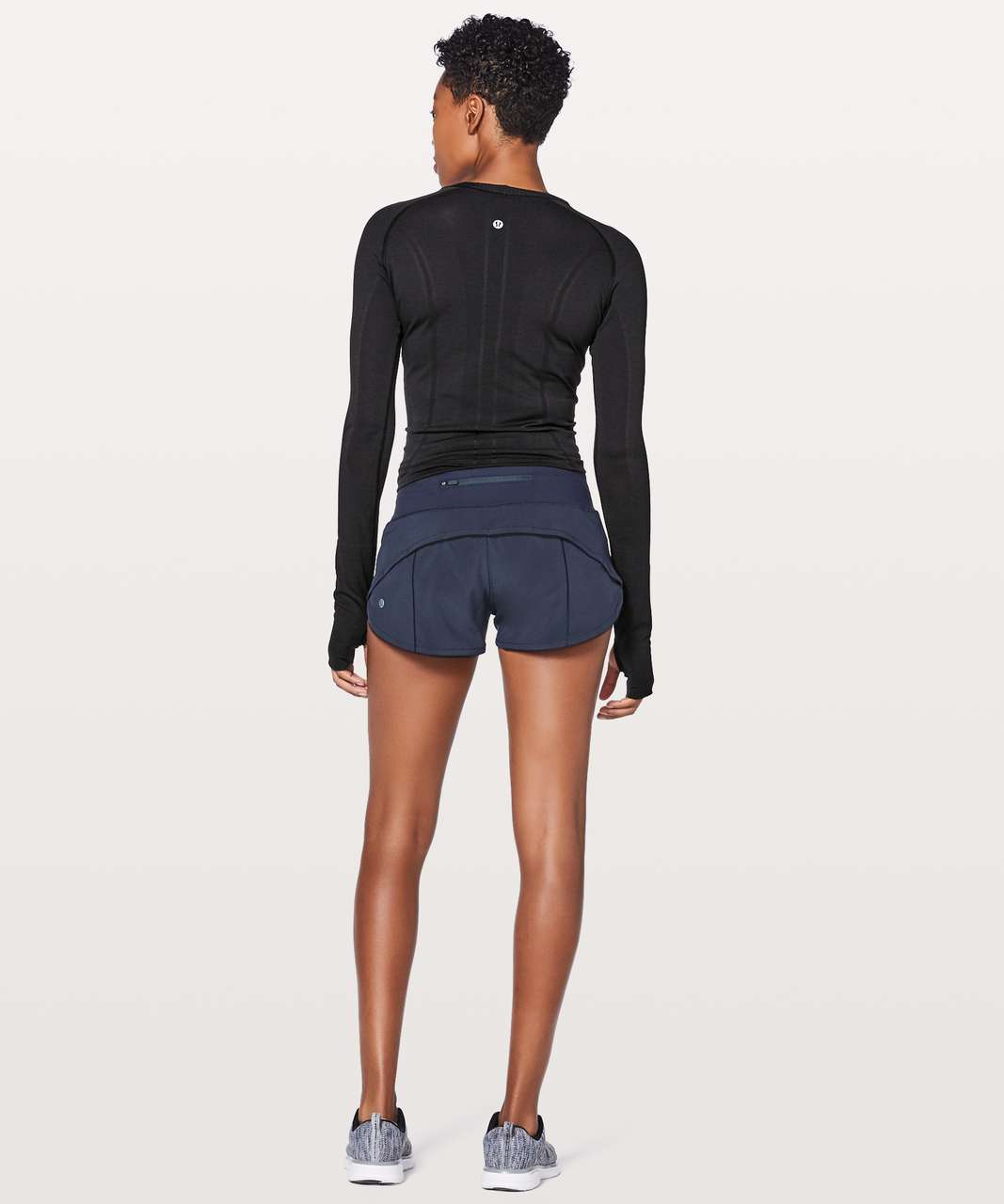 Lululemon Speed Up Short *Awaken 2.5" - Midnight Navy