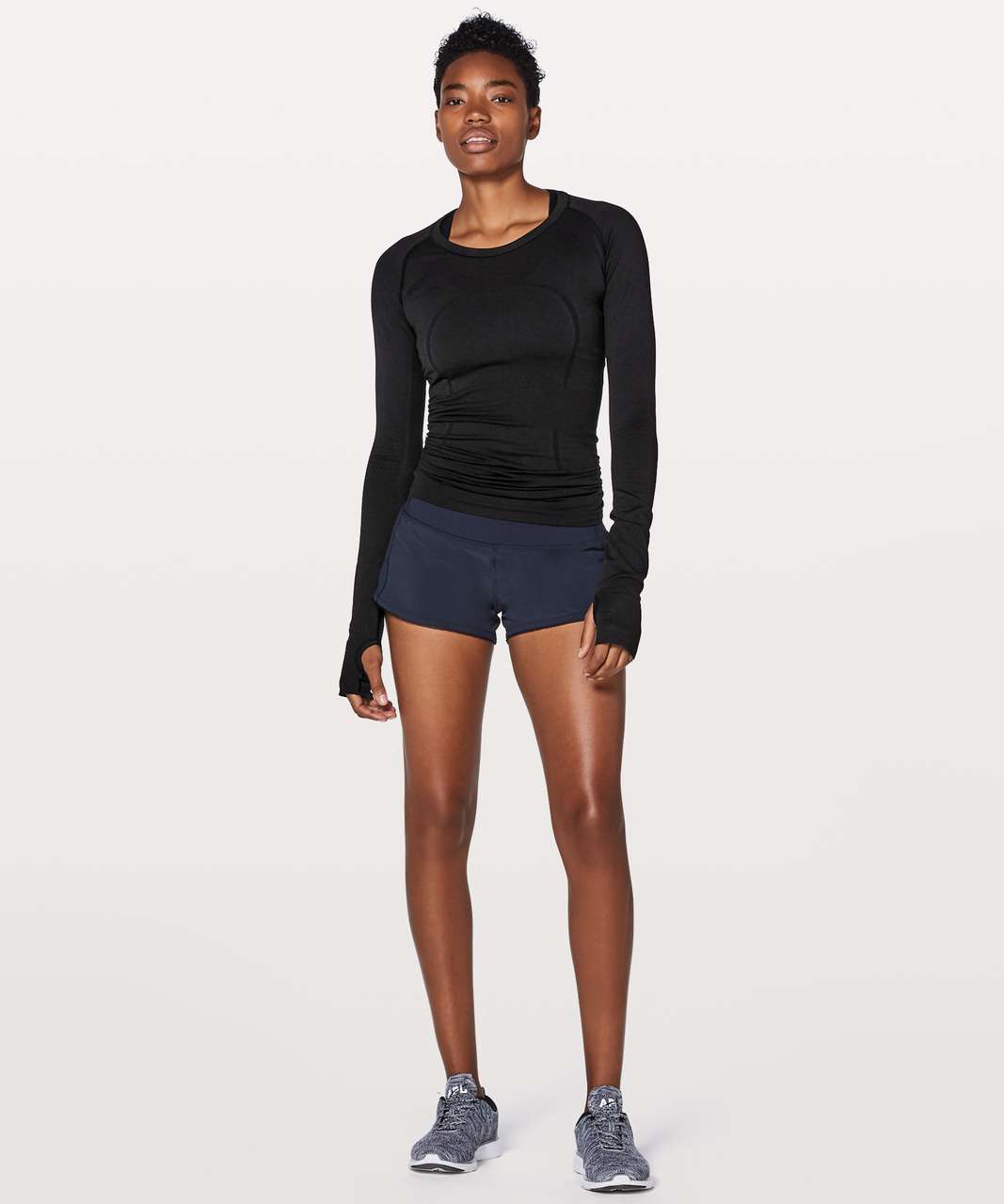 Lululemon Speed Up Short *Awaken 2.5" - Midnight Navy