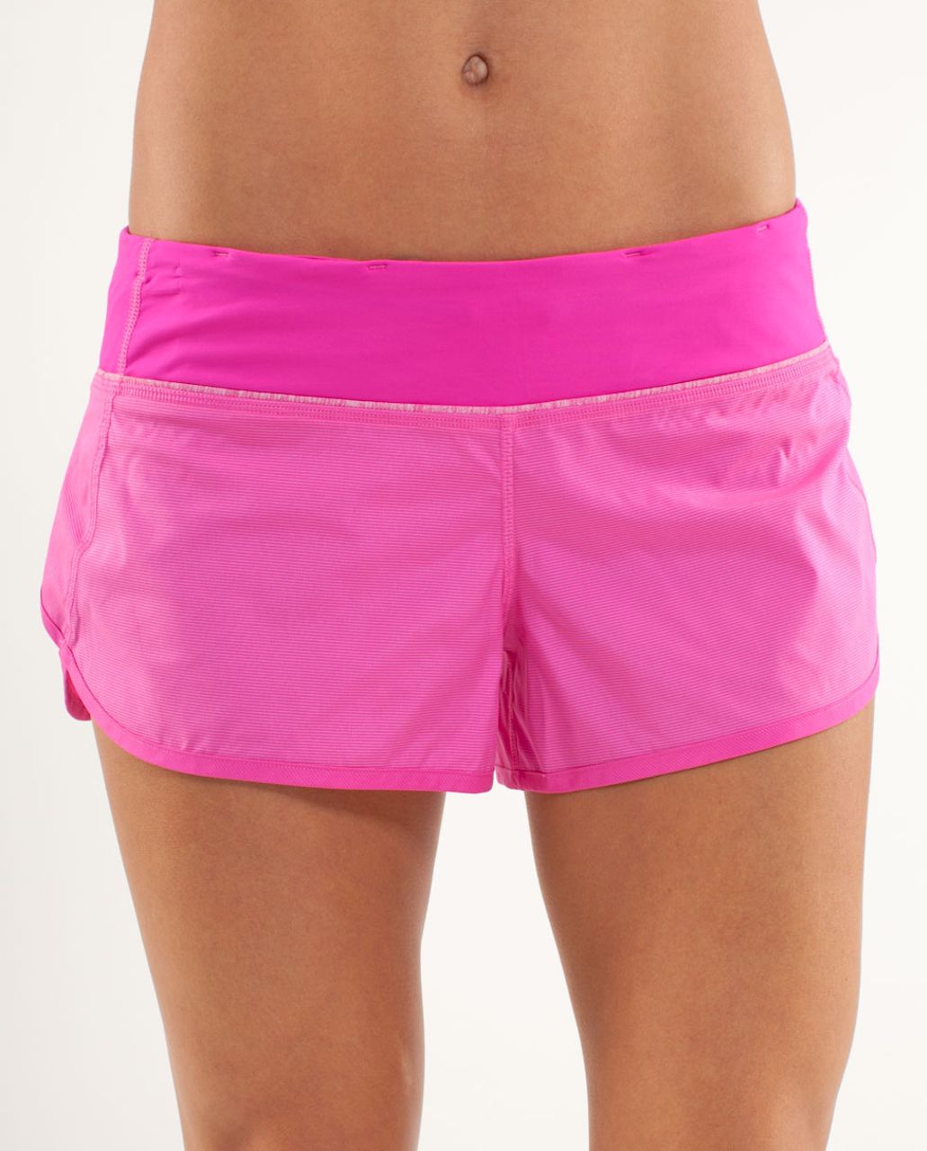 lululemon pink speed shorts