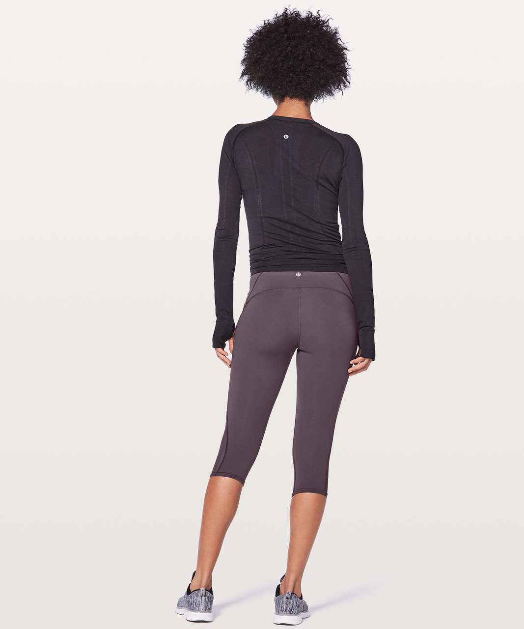 Lululemon Train Times Crop (17) - Pulse Capri Black / Black - lulu fanatics