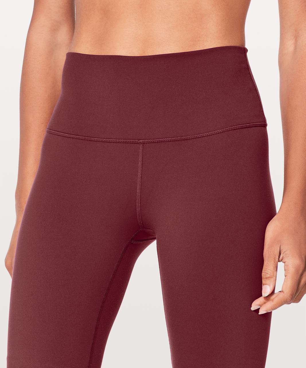 Lululemon Wunder Under Crop (Hi-Rise) 21" - Deep Luxe