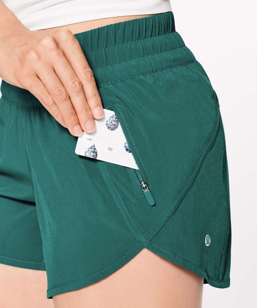 Lululemon Tracker Short V *4 - Teal Green - lulu fanatics