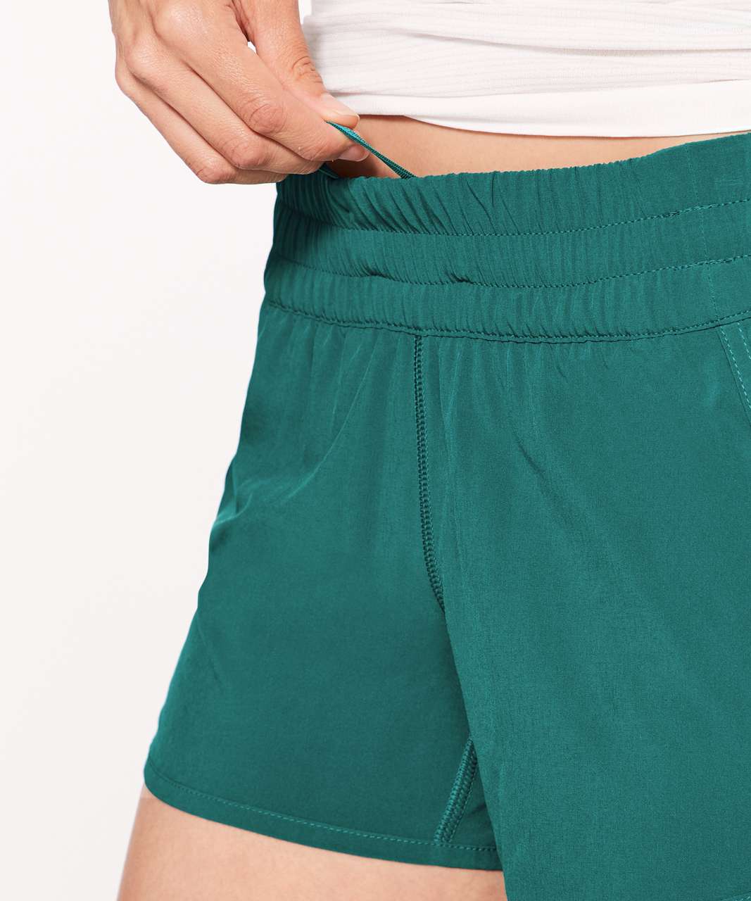 Lululemon Tracker Short V *4 - Teal Green - lulu fanatics