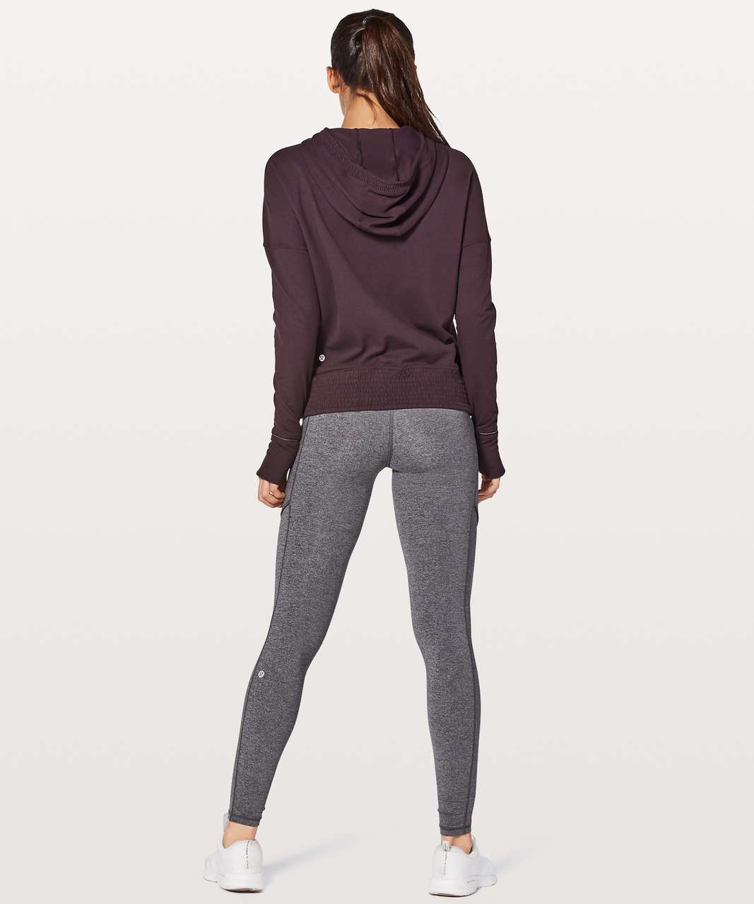 Lululemon Lead The Pack Hoodie - Black Cherry