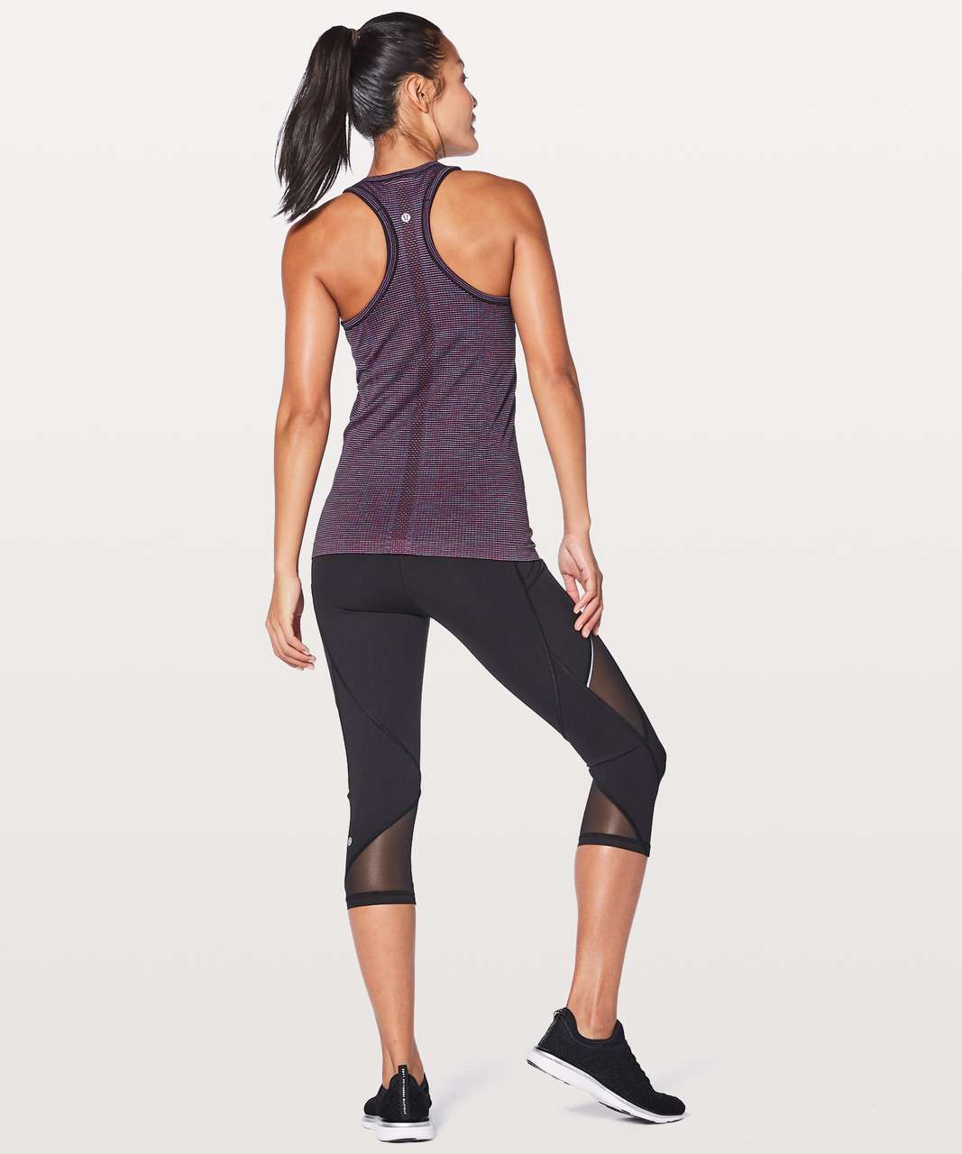 Lululemon Swiftly Tech Racerback - Pink Paradise / Black / Lavender / Blue