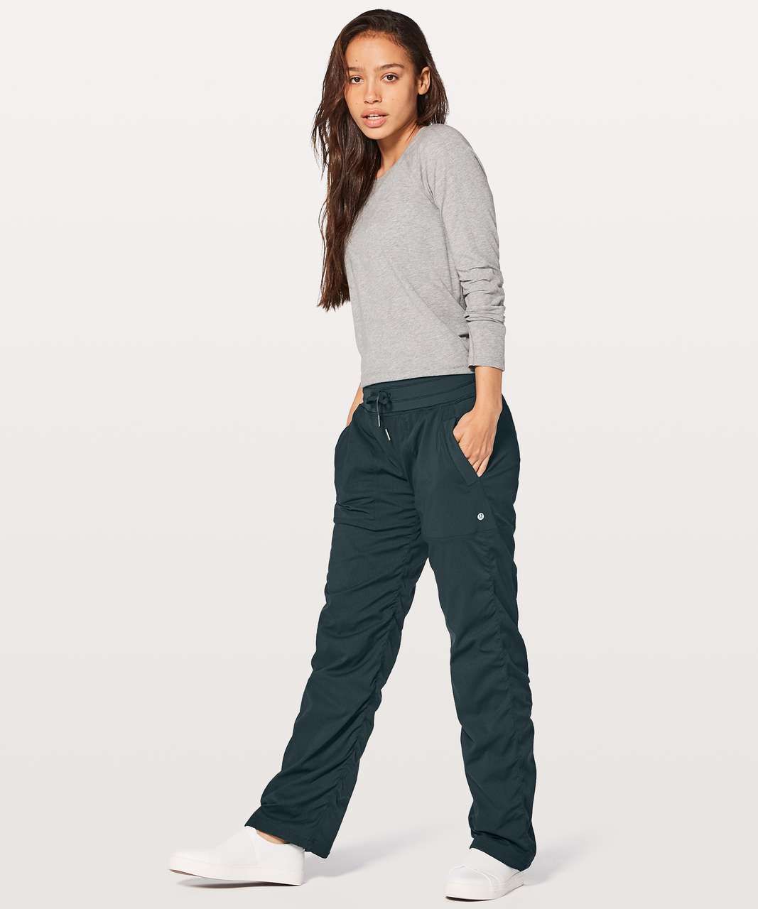 Lululemon Dance Studio Pant Iii *lined In Nocturnal Teal