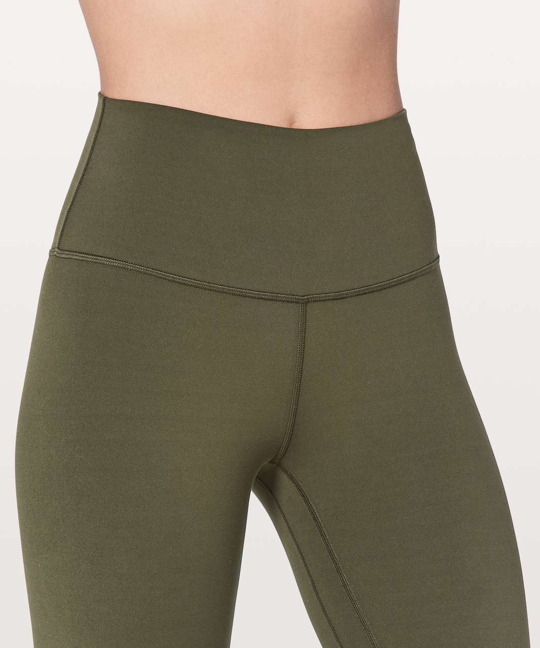 Lululemon Align Crop *21 - Dark Olive (First Release) - lulu fanatics