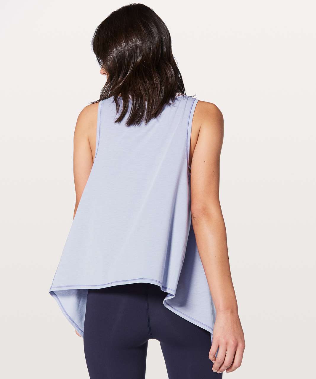 Lululemon Watch Me Flip Tank - Heathered Misty Moon