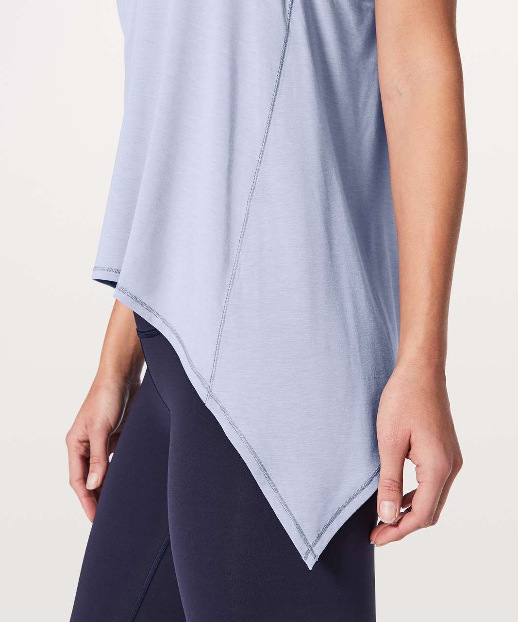 Lululemon Watch Me Flip Tank - Heathered Misty Moon