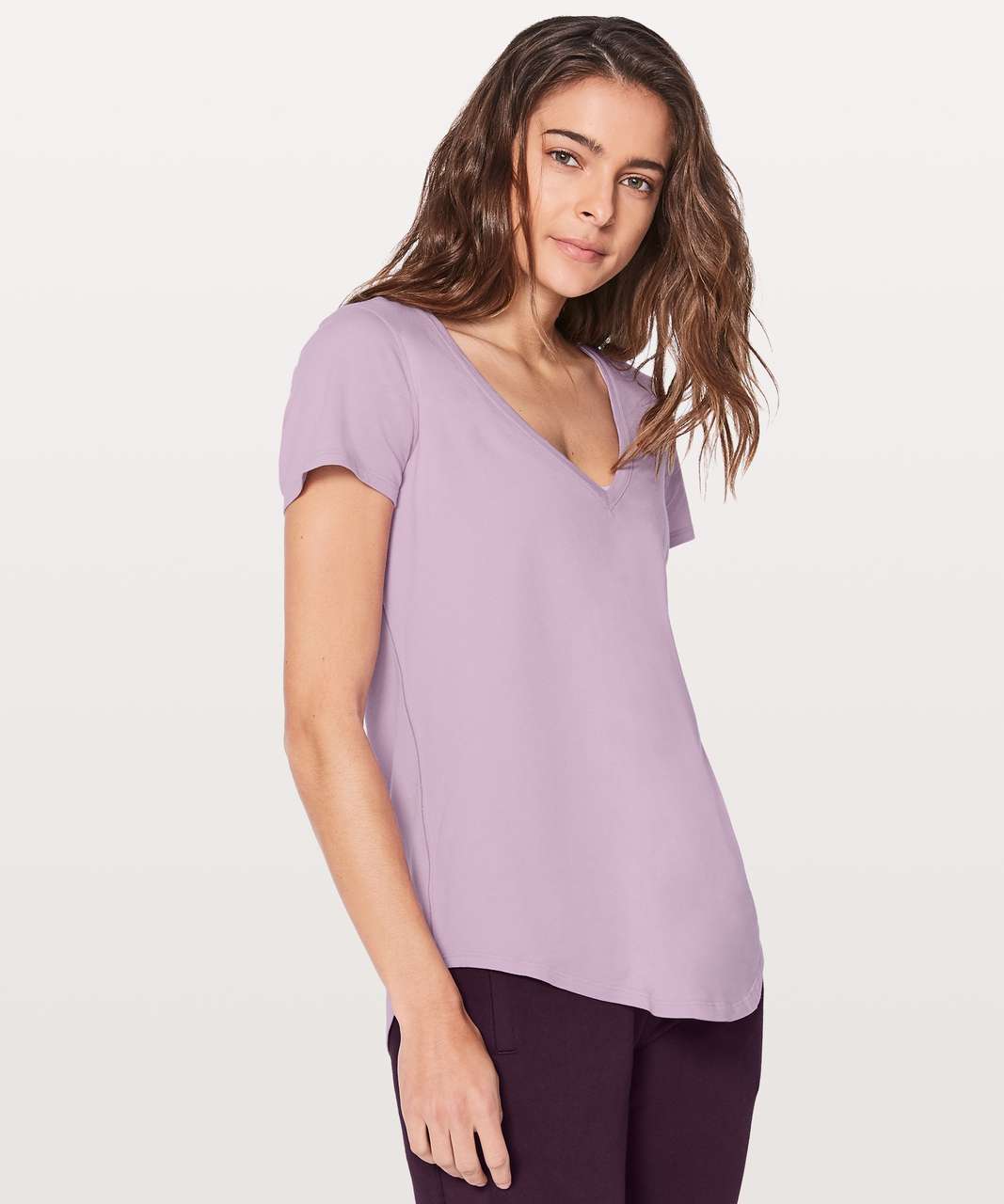 Lululemon Love Tee V - Lilac Quartz