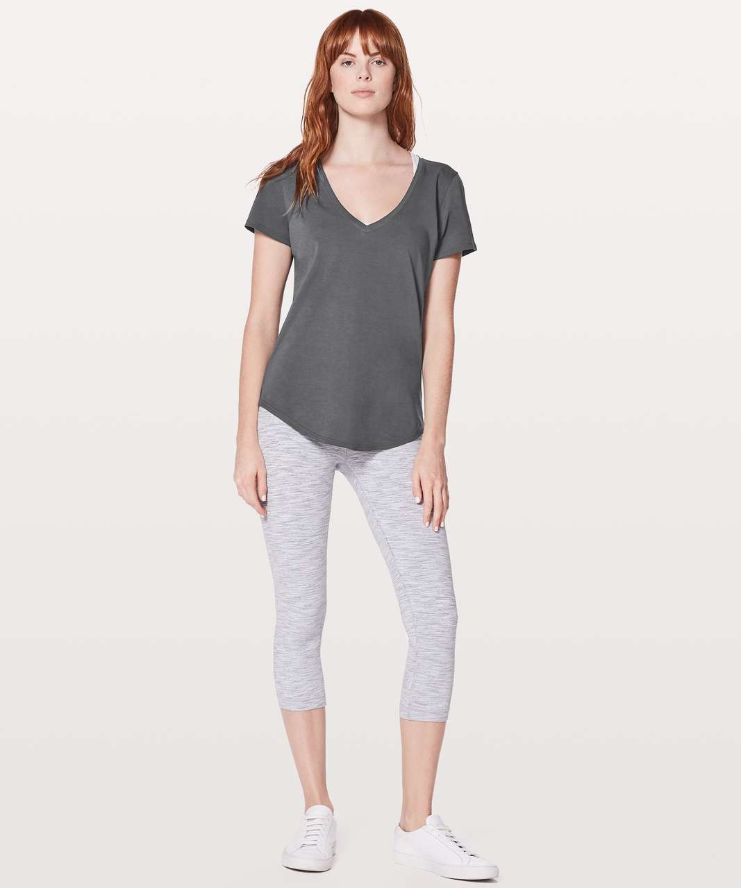 Lululemon Love Tee V - Dark Shadow