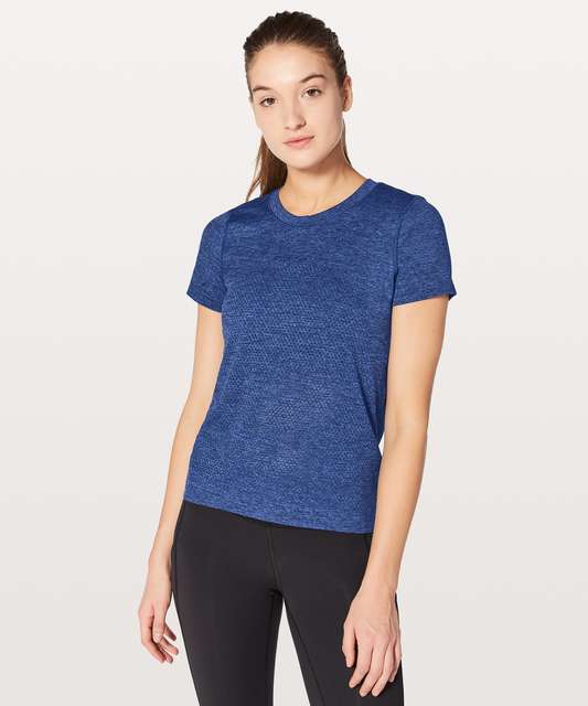 Lululemon Breeze By Short Sleeve *Squad - Quicksand / Quicksand - lulu ...