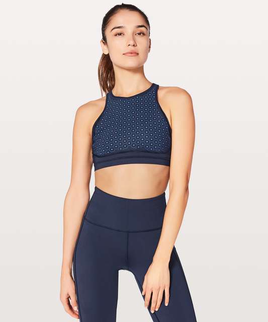 Lululemon Colour Me Quick Crop 17 - Black / Flash Light Tone