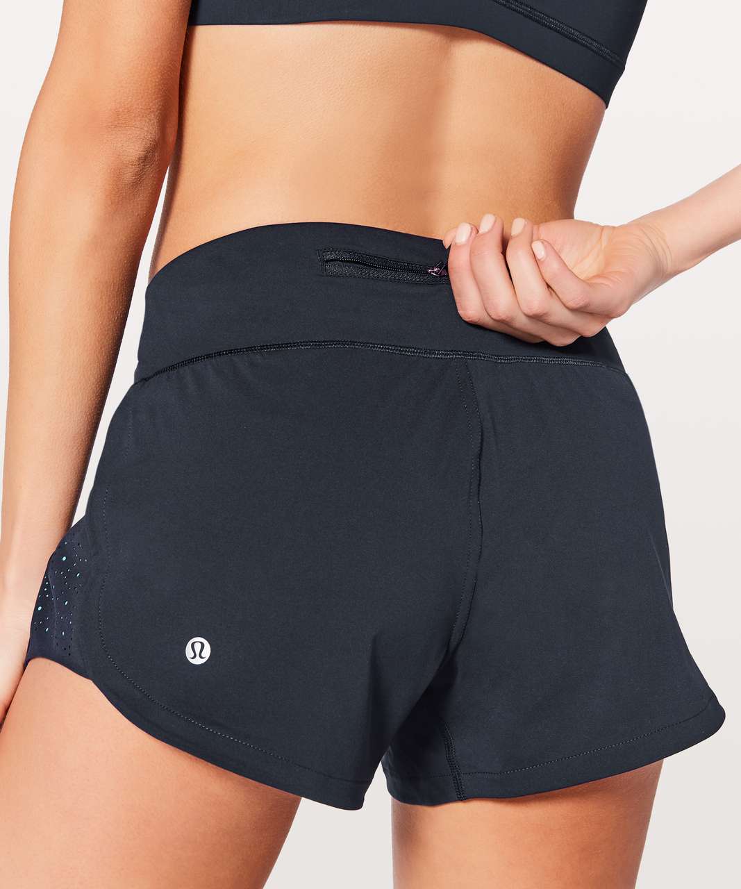 Lululemon Colour Me Quick Short 3 - Midnight Navy / Blazer Blue - lulu  fanatics