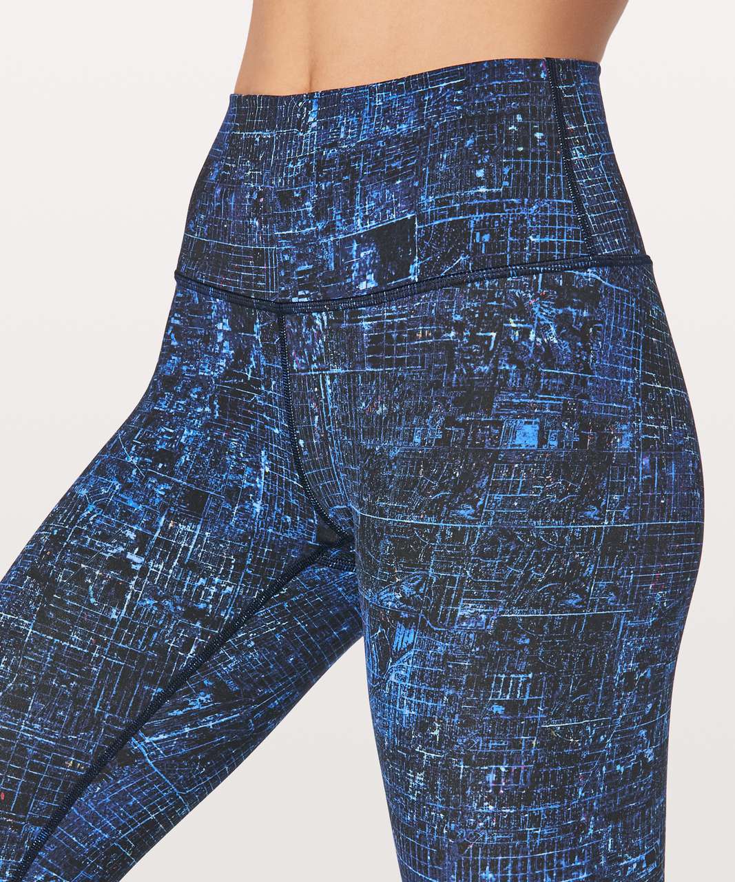 lululemon athletica, Pants & Jumpsuits, Lululemon Wunder Under Hirise  Tight Blue Black Ombre Speckle 28 Size 2