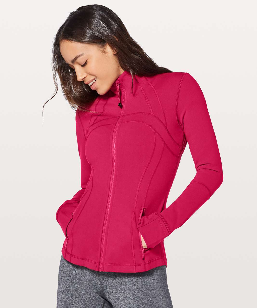 lululemon red define jacket