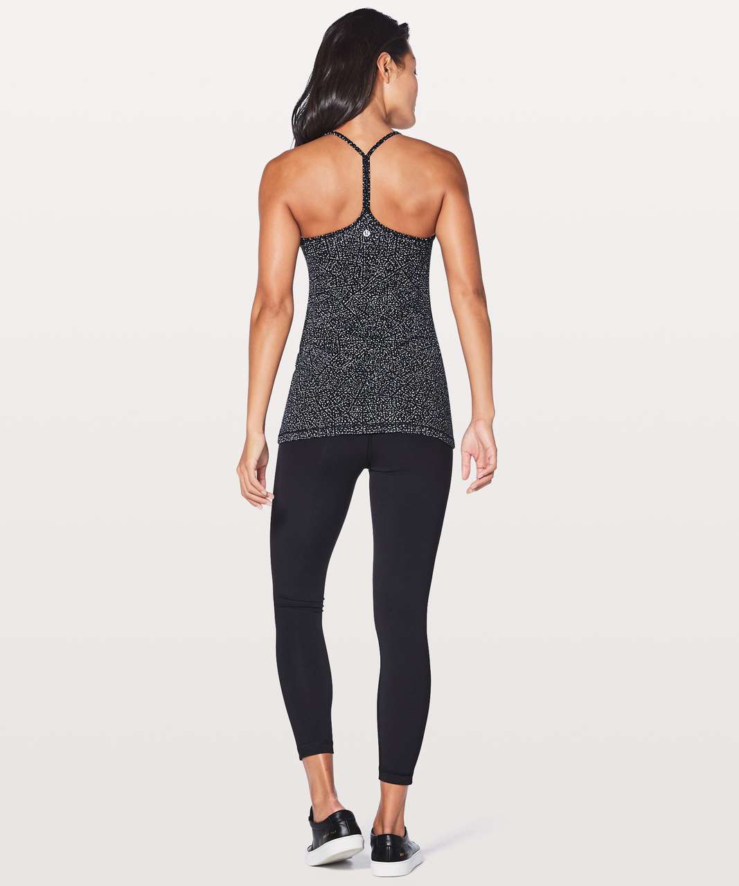 Lululemon Power Pose Tank *Light Support For A/B Cup - Night View White Black