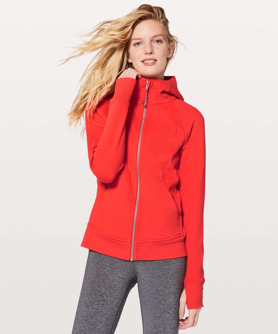 Lululemon Scuba Hoodie *Light Cotton Fleece Dark Red/Gold Size 8 Womens Red  - $125 - From Ryan