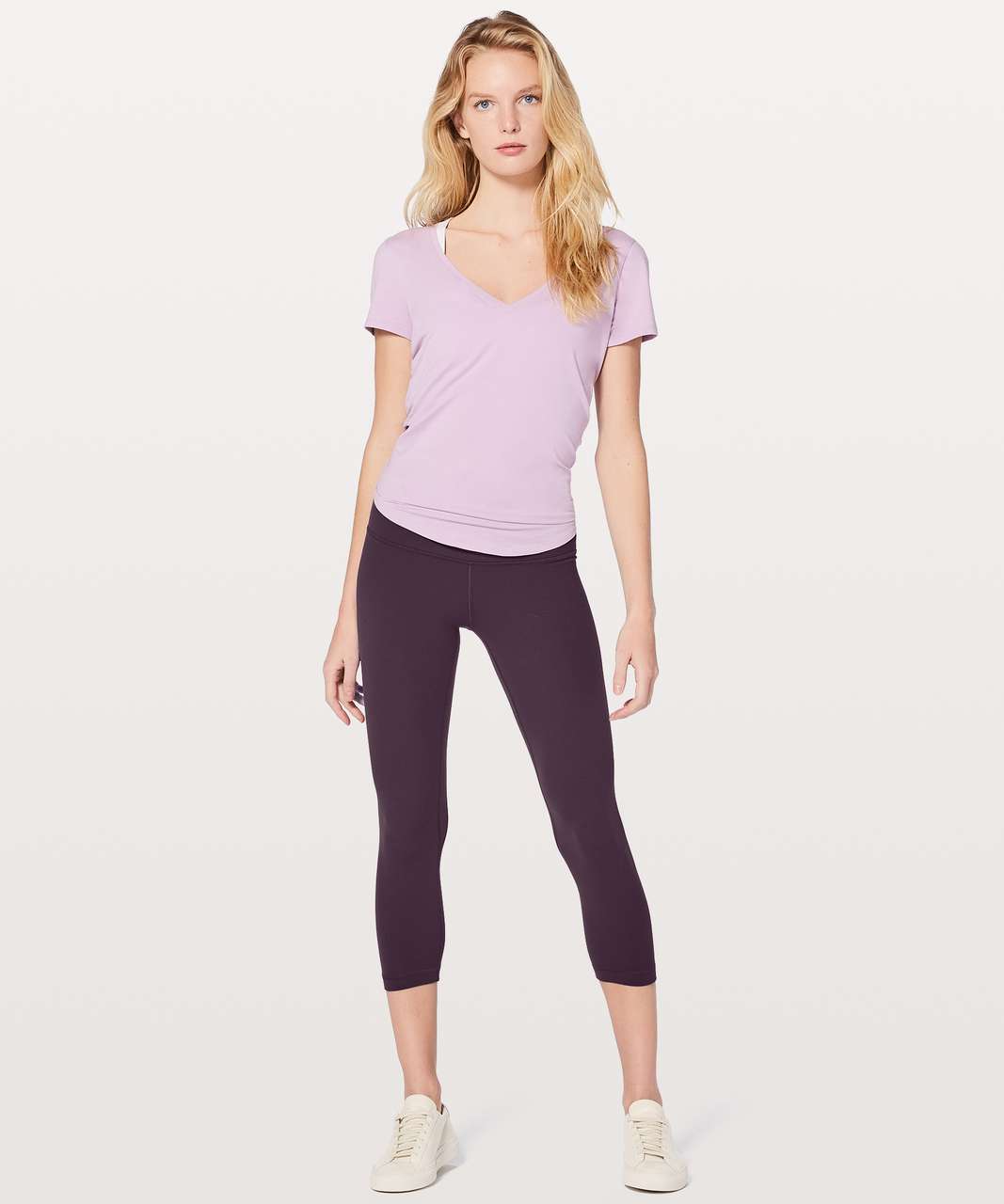 Lululemon Align Crop *21" - Black Currant