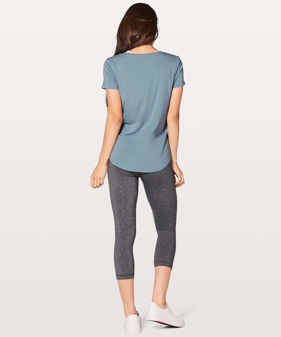 Lululemon Love Tee V - Blue Denim