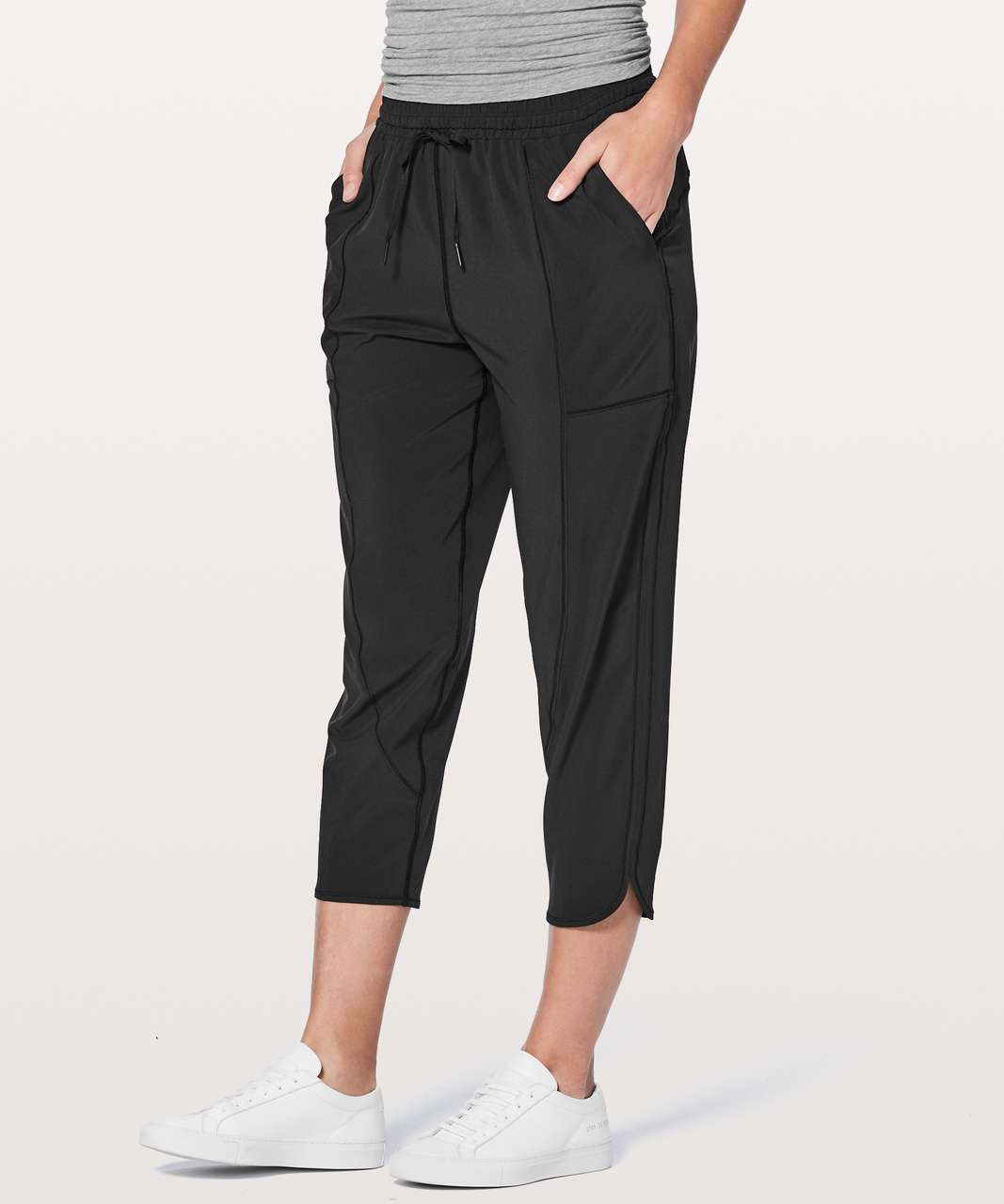 Lululemon On The Fly Crop *23 - Black (Second Release) - lulu