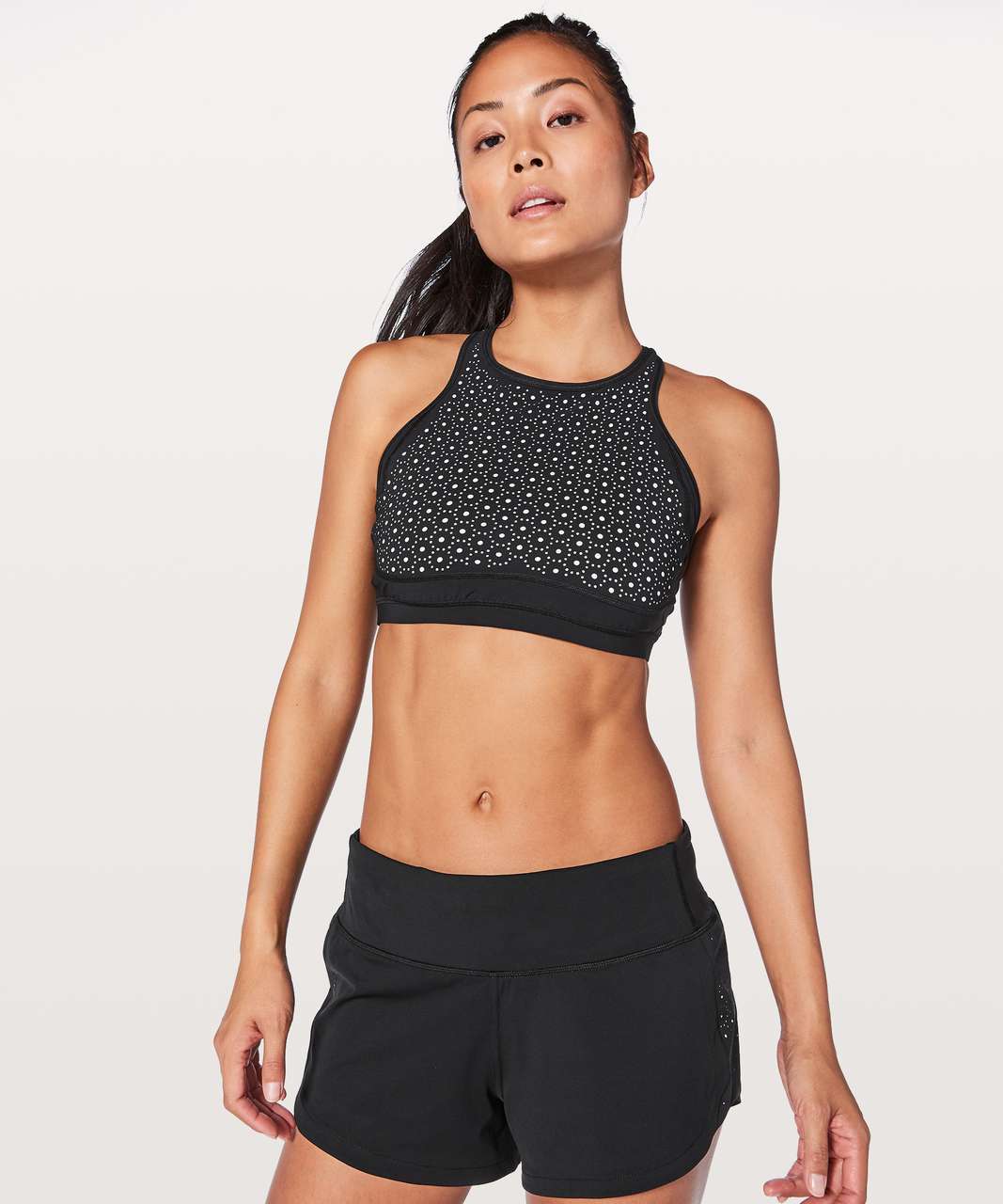 Lululemon Colour Me Quick Bra - Black / White