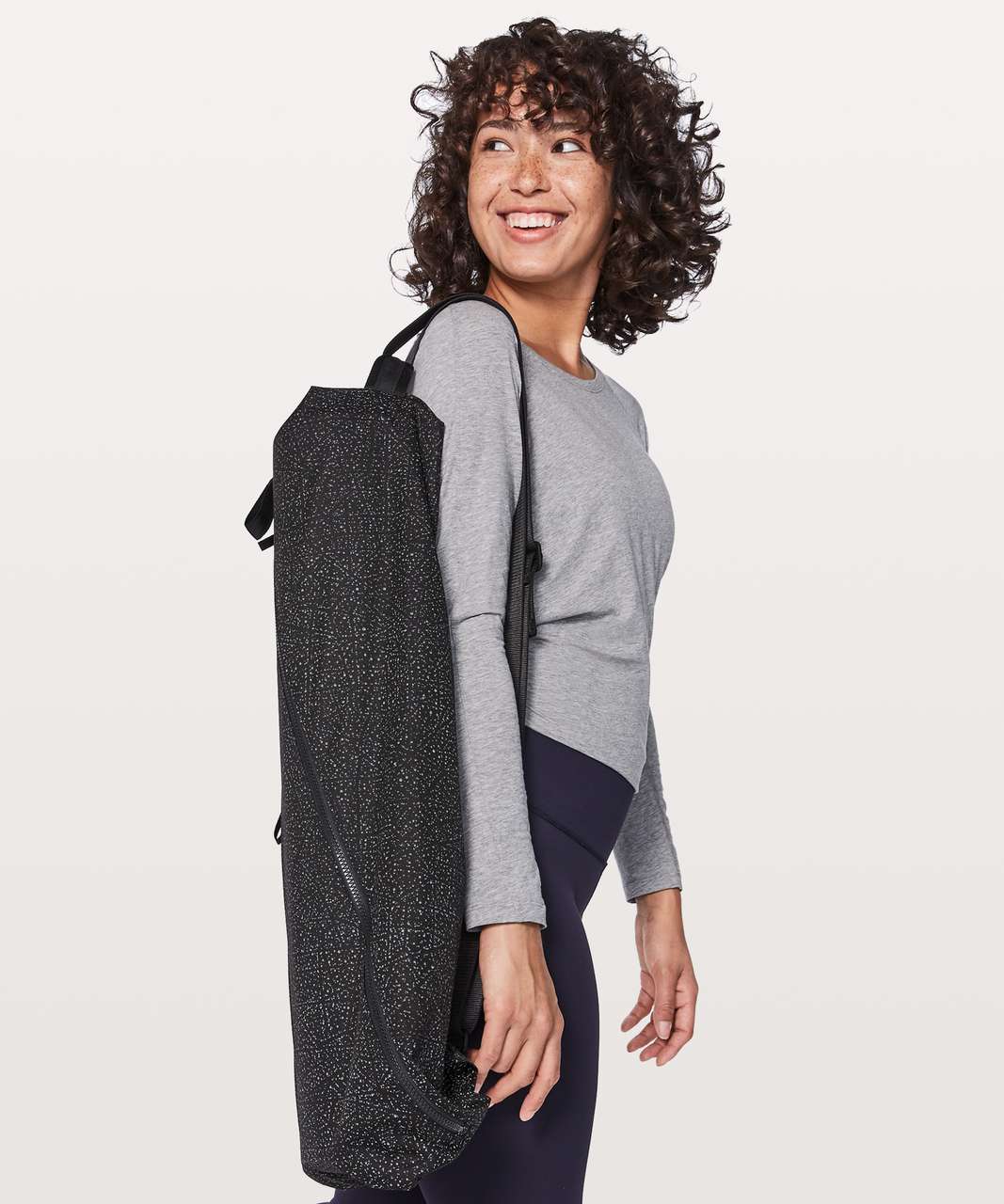 Lululemon The Yoga Bag - Black - lulu fanatics