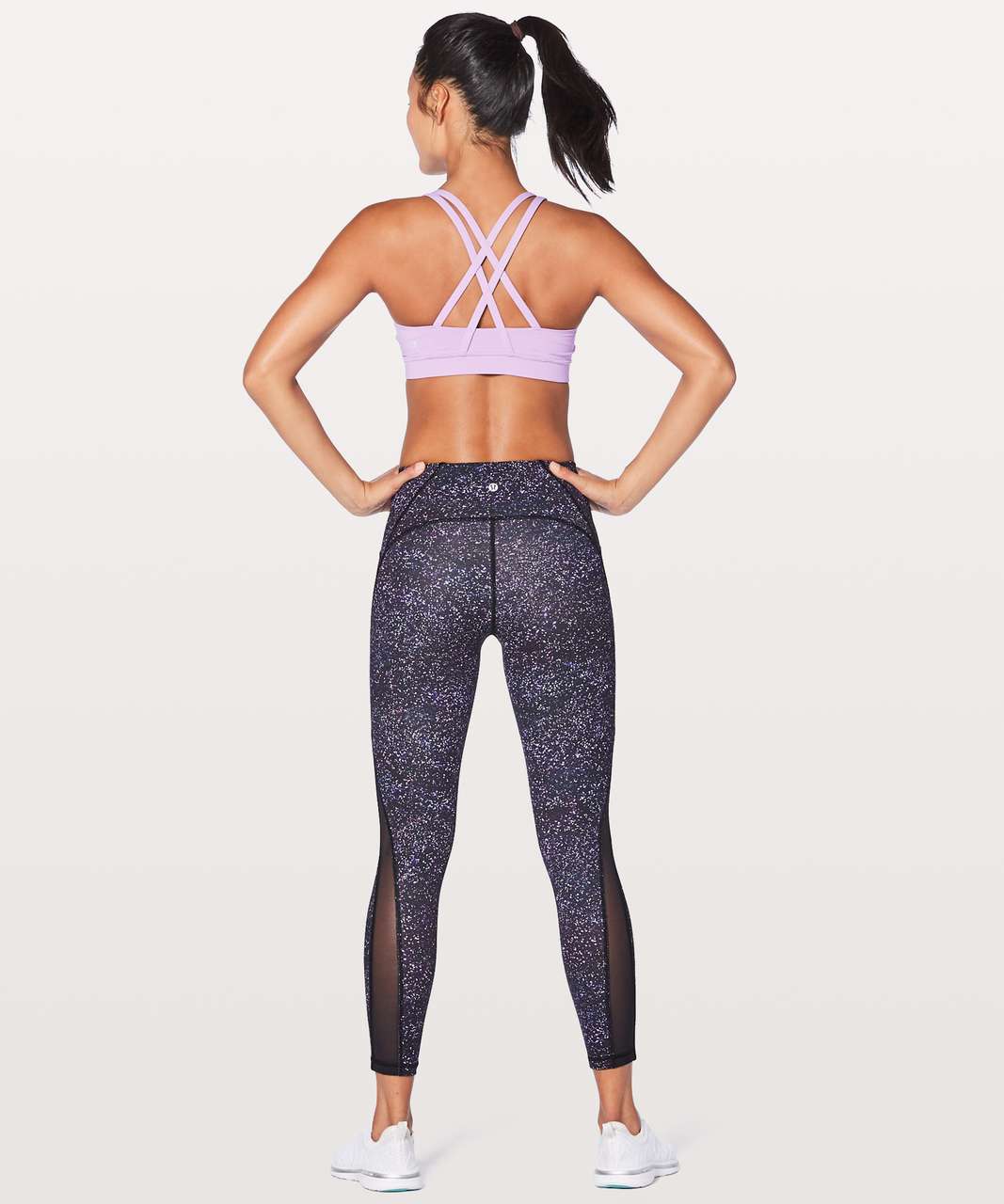 lululemon athletica, Intimates & Sleepwear, Lululemon Energy Strappy Back  Sports Bra In Purple Quartz