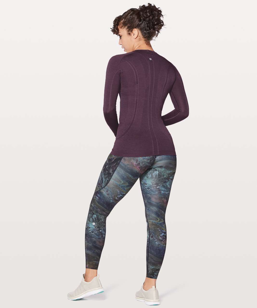 Lululemon Swiftly Tech Long Sleeve Crew - Foxglove / Foxglove