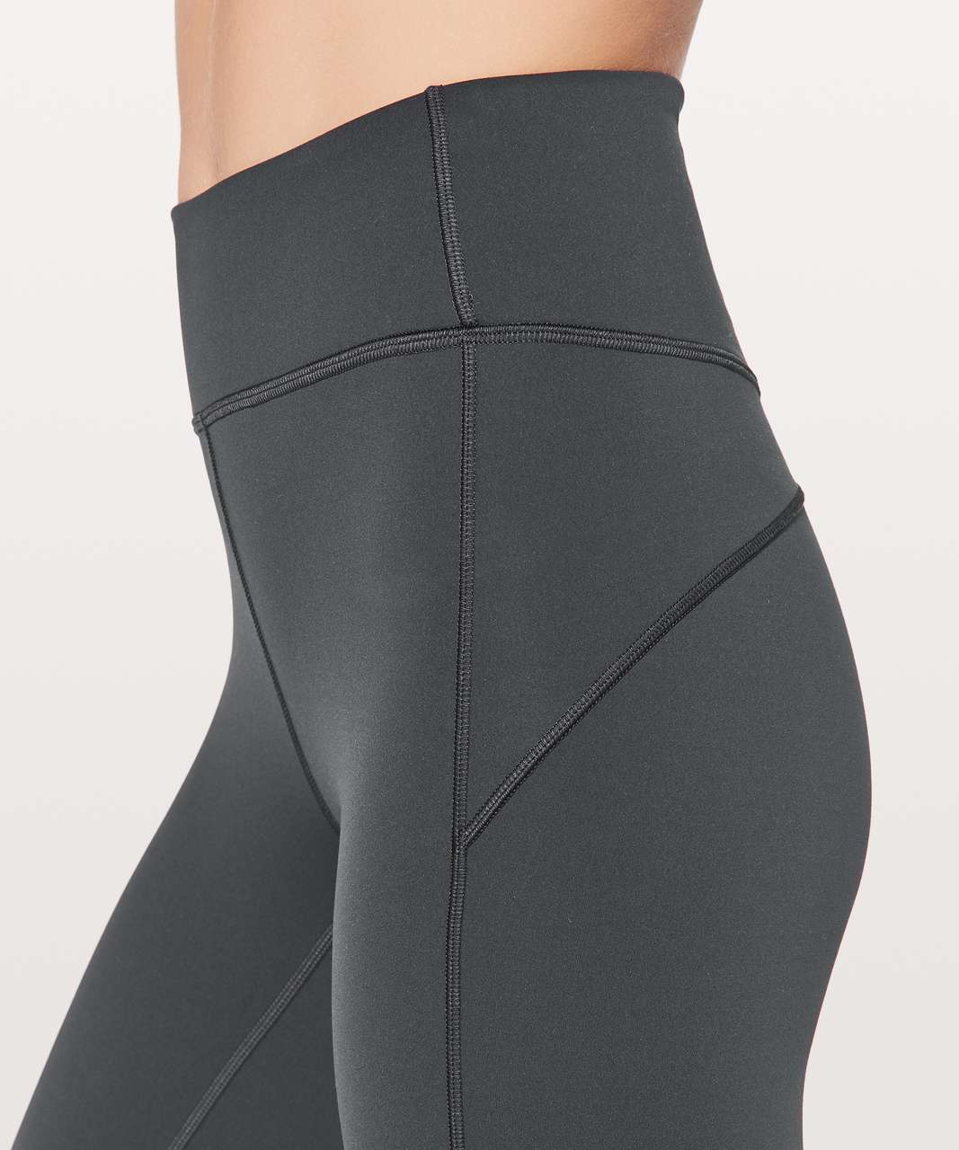 LULULEMON In Movement Crop *Everlux 19” Leggings Women's Black Gym