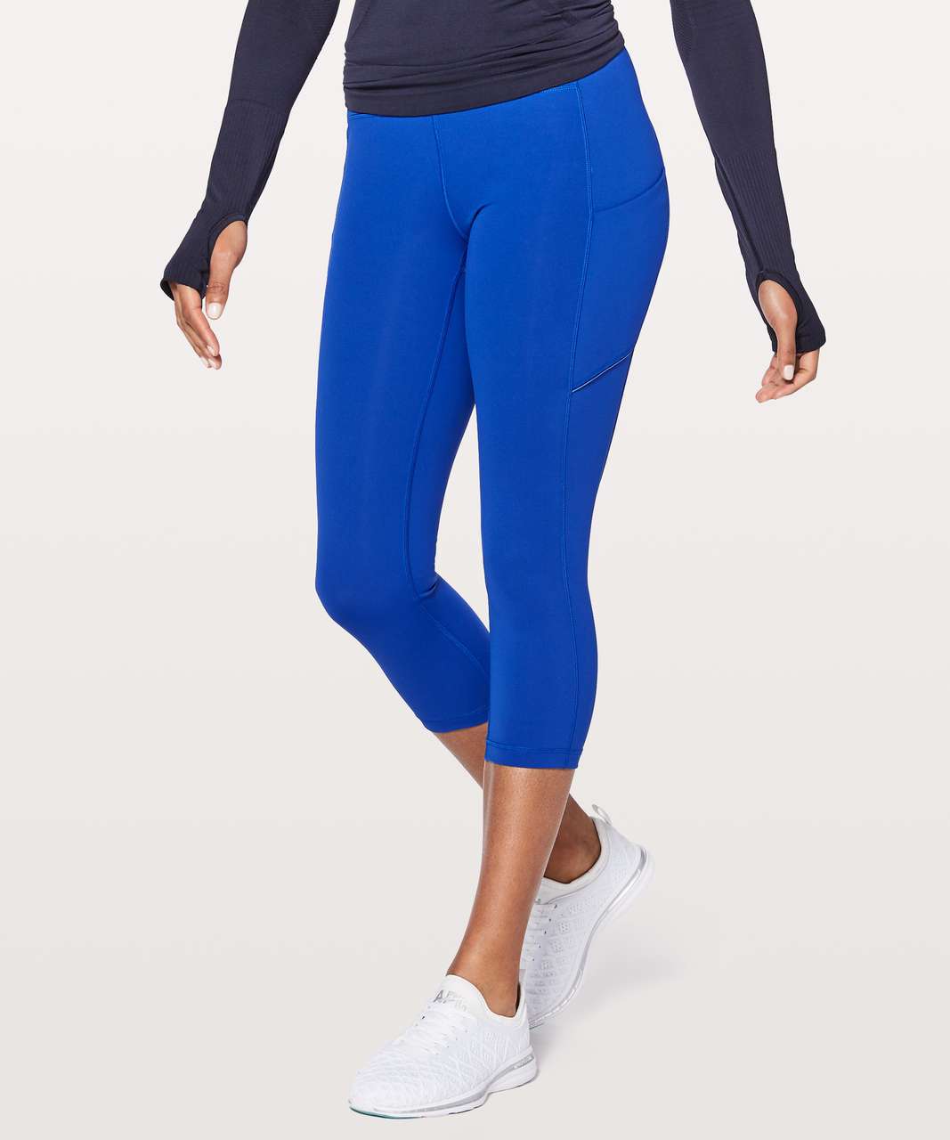 Lululemon Speed Up Crop 21" - Jet Stream