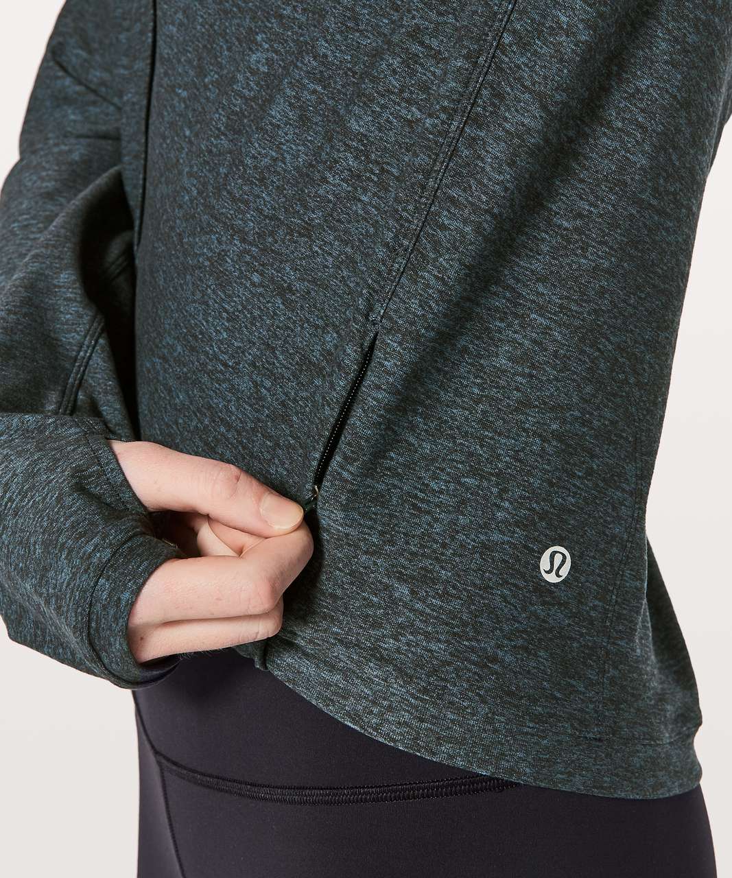 Lululemon Ready To Rulu Wrap - Heathered Nocturnal Teal / Black