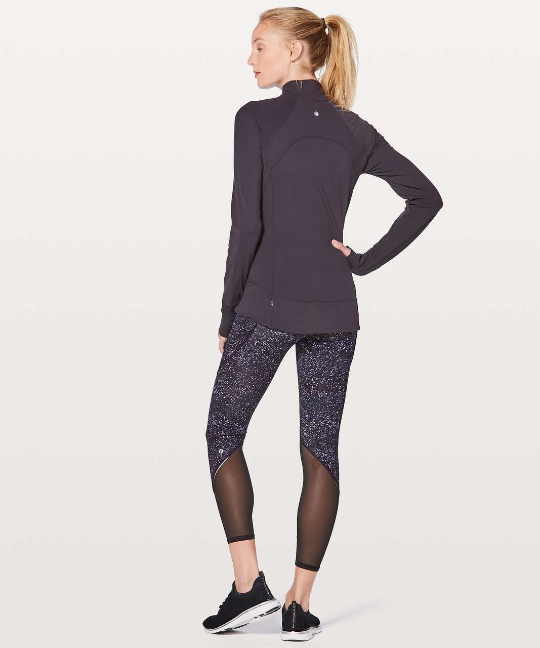 Lululemon Fast As Light 1/2 Zip - Boysenberry