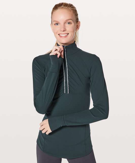 Lululemon Fast As Light 1/2 Zip - Boysenberry - lulu fanatics