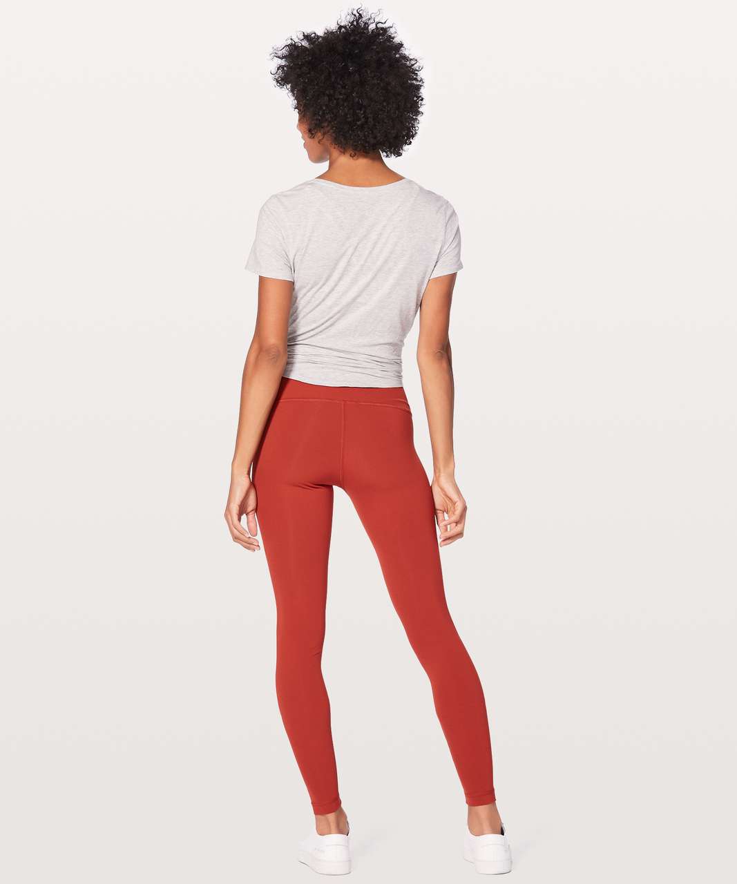 orange lululemon leggings