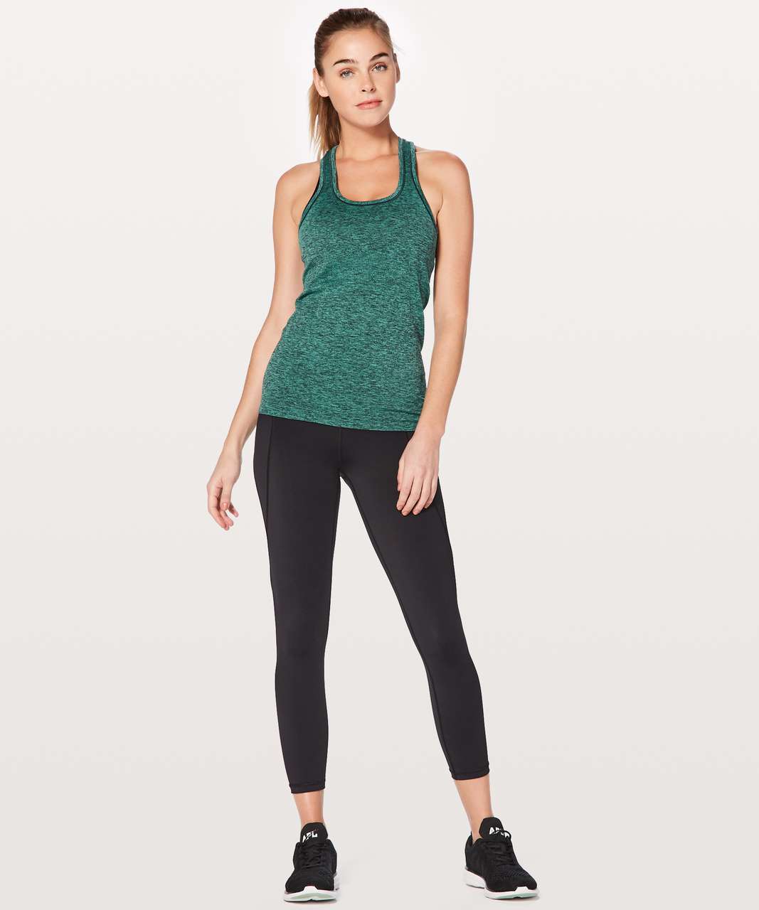 Lululemon Nulu Asymmetrical Yoga Tank Top In Copper Brown/bold Beige